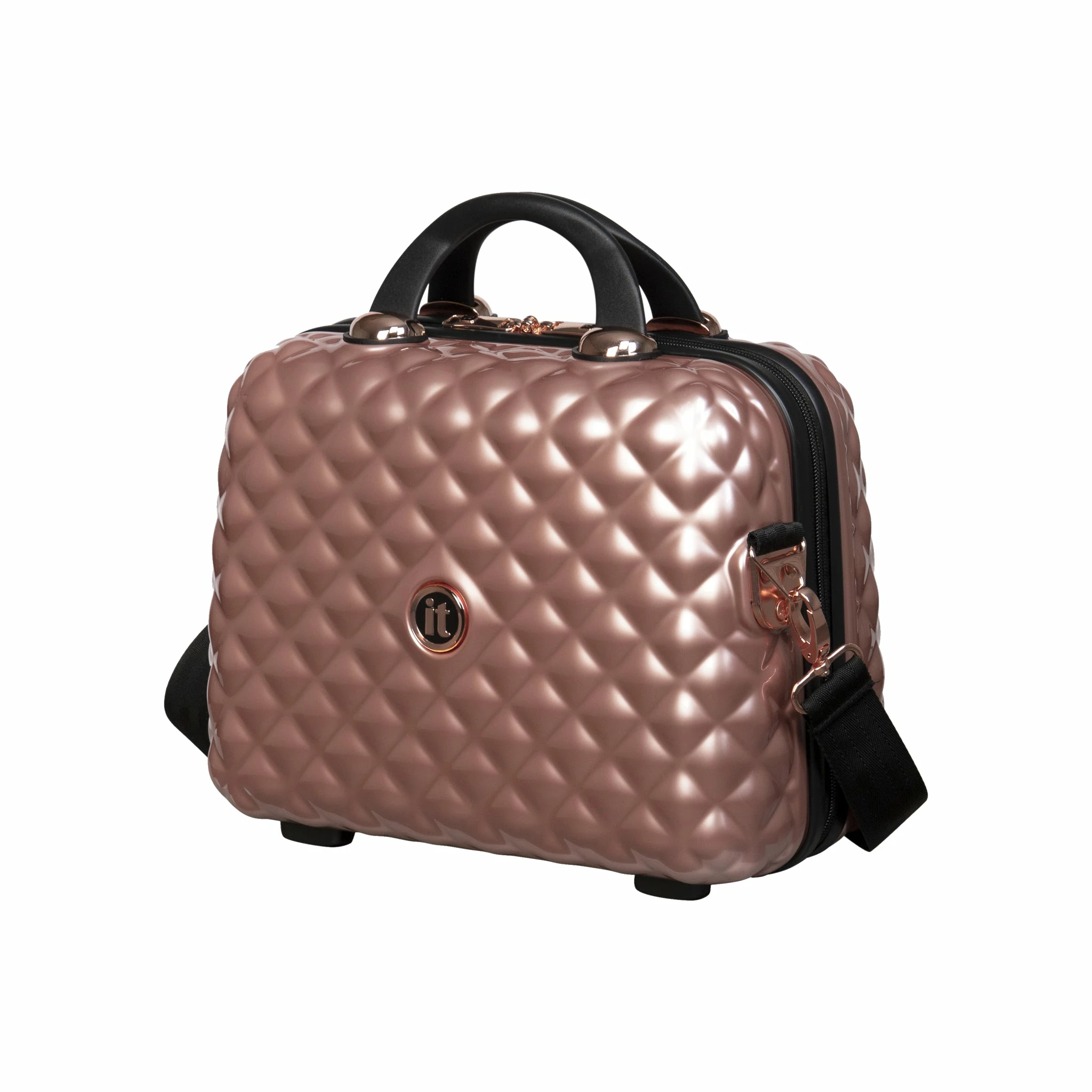 IT Luggage Glitzy - 5pc Set (Metallic Rose Gold) 8 IT Luggage Glitzy - 5pc Set (Metallic Rose Gold) - Image 8