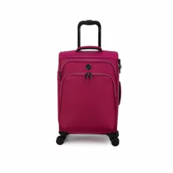 IT Luggage Trinary - 4pc Set (Viva Magenta) -Suitcase Shop 33167 UK12 2875 08Magentablush Vivamagenta SSFrontpaneldirectly19.4in