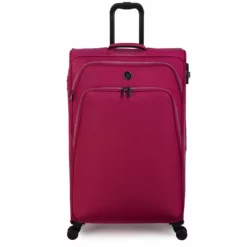 IT Luggage Trinary - 4pc Set (Viva Magenta) -Suitcase Shop 33167 UK12 2875 08Magentablush Vivamagenta SSFrontpaneldirectly29in