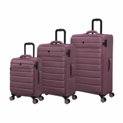 IT Luggage Census - Cabin (Nostalgia Rose) 11 IT Luggage Census - Cabin (Nostalgia Rose) -Suitcase Shop 33170 UK12 3051 08NostalgiaroseSSFrontpanel 449a9efb 73ac 4b9b 9ad6 19ba75e5e5be