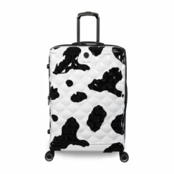 IT Luggage Indulging II - 4pc Set (Moo Cow Print) 27 IT Luggage Indulging II - 4pc Set (Moo Cow Print) -Suitcase Shop 33198 UK16 3039A08Moocowblack whiterepeatprintSSFrontpaneldirectly25in a1409caa 994e 4cee bae9 ad5b0bb7f8c4