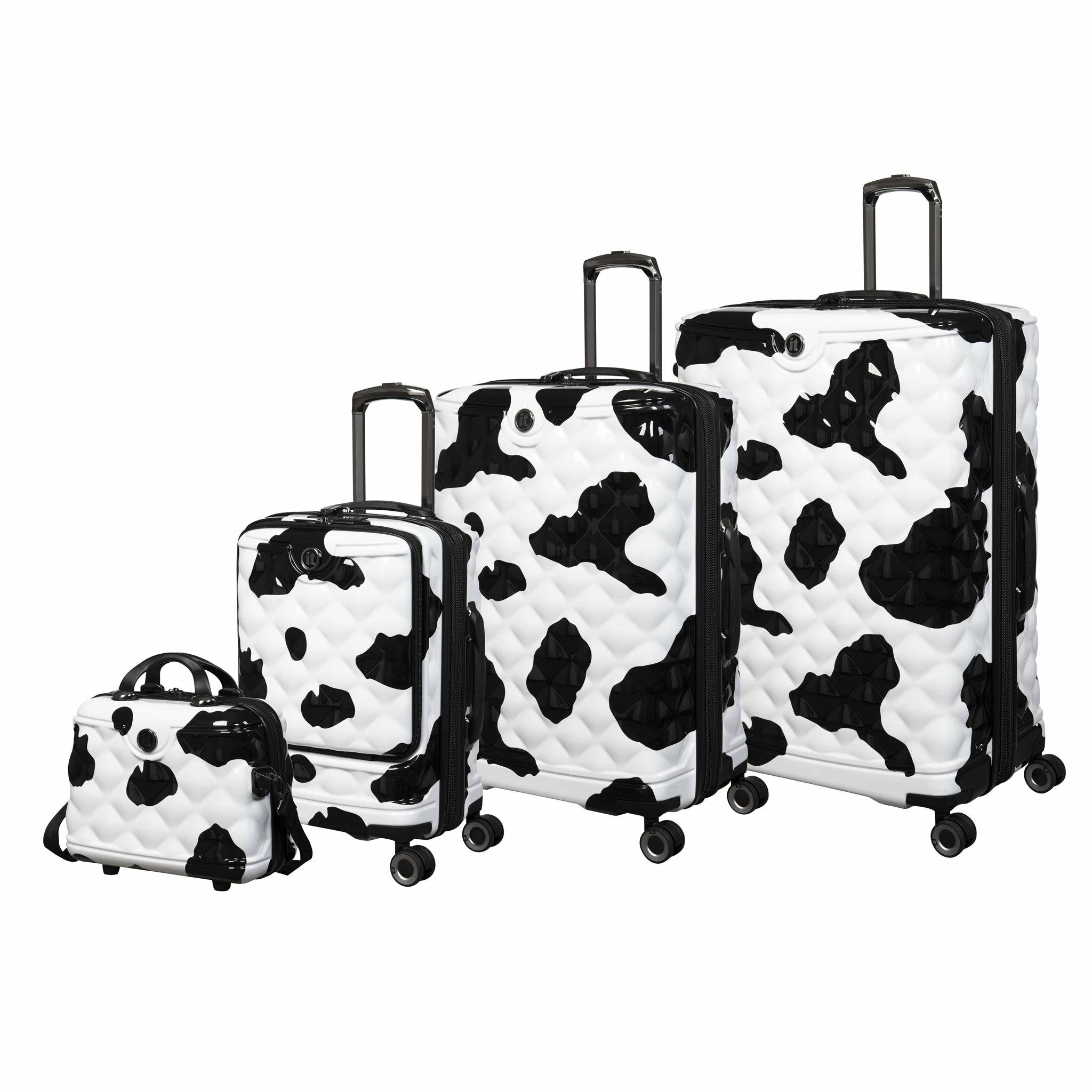 IT Luggage Indulging II - 4pc Set (Moo Cow Print) 19 IT Luggage Indulging II - 4pc Set (Moo Cow Print) - Image 19
