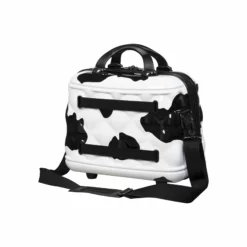 IT Luggage Indulging - Vanity Case (Moo Cow Print) -Suitcase Shop 33198 UK16 3039A15Moocowblack whiterepeatprintSSBackpanel f336e8b1 c7d9 4cf1 b265 471faec17167