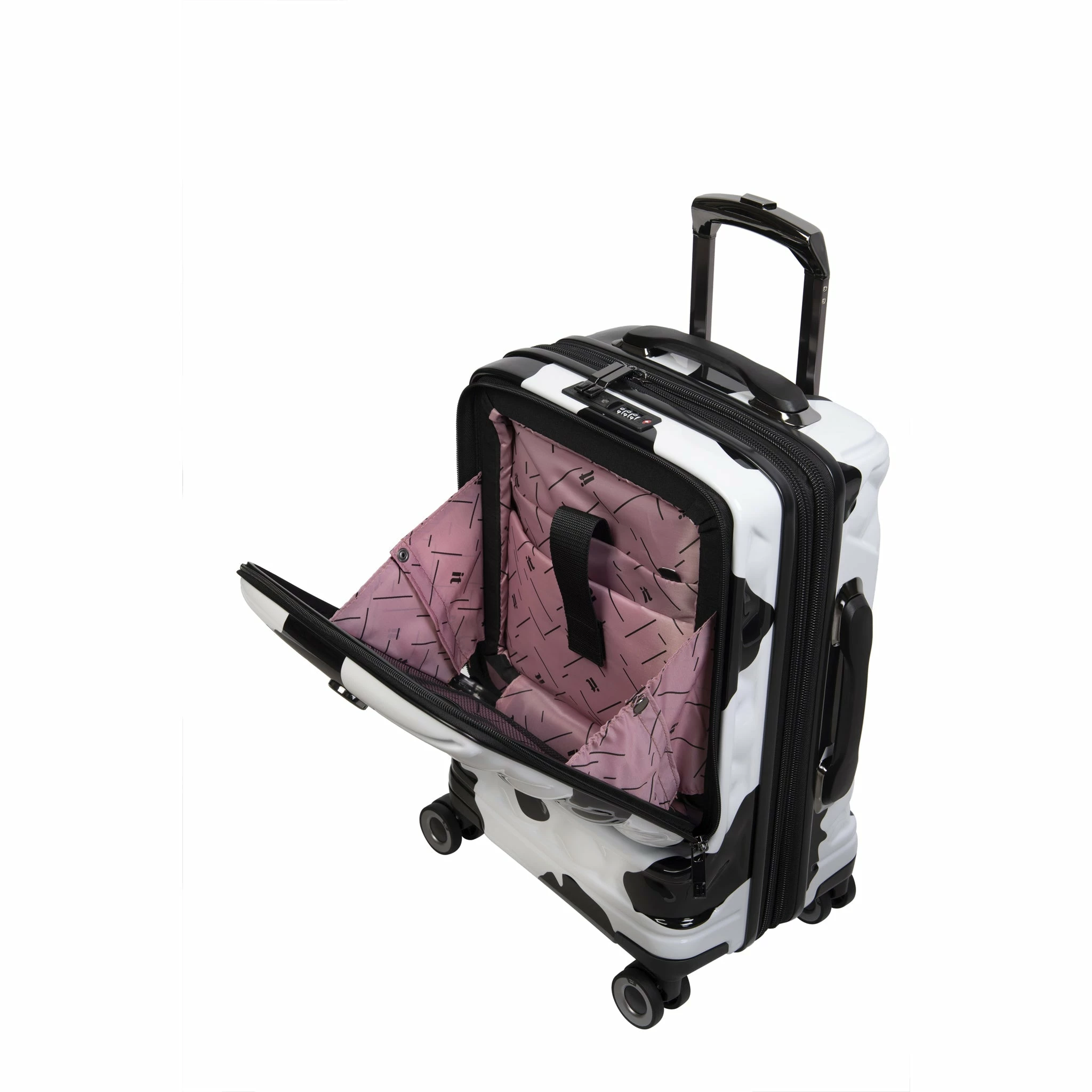 IT Luggage Indulging II - 4pc Set (Moo Cow Print) 10 IT Luggage Indulging II - 4pc Set (Moo Cow Print) - Image 10