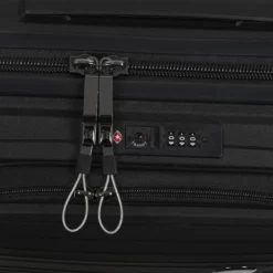 IT Luggage Spontaneous II - Cabin With Pocket (Black) -Suitcase Shop 33201 UK15 2881 08BlackSSTSAlock19.9in