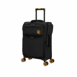 Simultaneous - Cabin (Black) -Suitcase Shop 33202 UK12 2900 08BlackSSFrontpanel19.5in b1e8301e 71f5 4977 a89c 6230b60be421