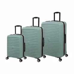 IT Luggage Eco-Protect - 3pc Set (Mint Eggshell)