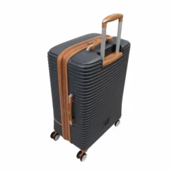 IT Luggage Replicating - 3pc Set (Charcoal) -Suitcase Shop 61284 US16 2632 08DarkshadowwithalmondtrimS015SSTopback