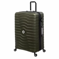 Intervolve - 3pc Set (Dark Olive) -Suitcase Shop 61310 US16 2586 08DarkoliveSSFrontpanel29.5in