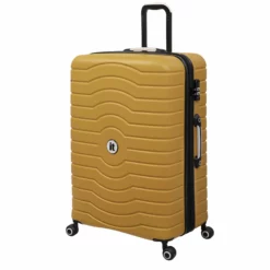 Intervolve - 3pc Set (Yellow) -Suitcase Shop 61310 US16 2586 08OldgoldSSFrontpanel29.5in