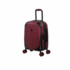 IT Luggage Lineal - 3pc Set (Wine Red) -Suitcase Shop 61328 US16 2631 08DeepclaretS008SSFrontpanel18.5in 3b94c744 bb61 4cf4 b0ef be6f2aa2edde