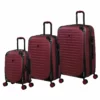 IT Luggage Lineal - 3pc Set (Wine Red)