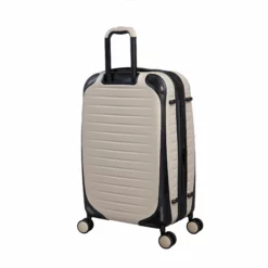 IT Luggage Lineal - 3pc Set (Oyster) -Suitcase Shop 61328 US16 2631 08OystergrayS821SSBackpanel