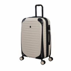 IT Luggage Lineal - 3pc Set (Oyster) -Suitcase Shop 61328 US16 2631 08OystergrayS821SSFrontpanel25in