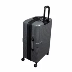 IT Luggage Helixian - Cabin (Charcoal) 11 IT Luggage Helixian - Cabin (Charcoal) -Suitcase Shop 61334 US16 2842 08CharcoalgreyS022SSBacktop d4046823 3b04 43d5 b22f 2840e89289ad