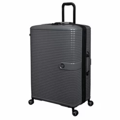 IT Luggage Helixian - 3pc Set (Charcoal) -Suitcase Shop 61334 US16 2842 08CharcoalgreyS022SSFrontpanel29in