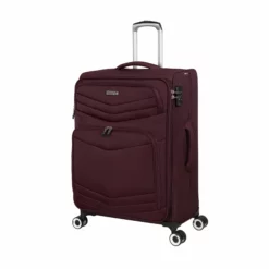 IT Luggage Intrepid - 4pc Set (Dark Red) -Suitcase Shop 61356 US12 2078D08DarkredS055SSFrontpanel24in