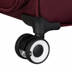 IT Luggage Intrepid - 4pc Set (Dark Red) -Suitcase Shop 61356 US12 2078D08DarkredS055SSWheel