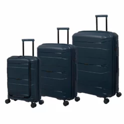 IT Luggage Momentous - Cabin (Tibetan Lan) -Suitcase Shop 61386 HK15 2886 08TibetLanS225SSFrontpanel 185d2fd2 af46 47fd 8704 81a63ccfdb76