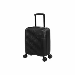 IT Luggage Valiant - 4pc Set (Black) -Suitcase Shop 61437 US16 2914 08BlackS001SSFrontpanel14.7in
