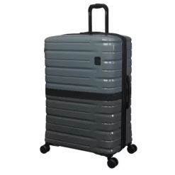 IT Luggage Interfuse - 3pc Set (Lead / Pewter) -Suitcase Shop 61527 US16 2936 08Lead PewterM332SSFrontpanel29in