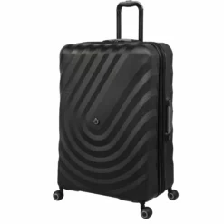 Eco-Pulse - 3pc Set (Black) -Suitcase Shop 61607 US16 3013E08BlackS001SSFrontpanel29in