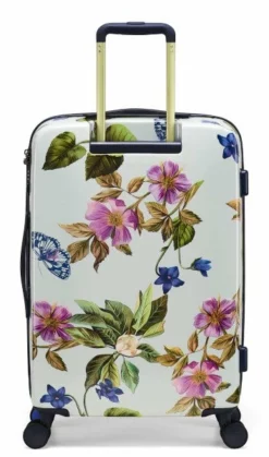 Joules Spring Wood Botanical 4-Wheel Medium 66cm Case -Suitcase Shop JLH0102 106 Joules Medium Case Spring Wood Botanical 4