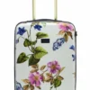 Joules Spring Wood Botanical 4-Wheel Cabin Case