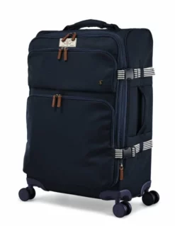 Suitcase Shop -Suitcase Shop JLS5002 002 Medium Trolley Case 4W French Navy 2