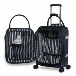 Joules Coast 4-Wheel Cabin Trolley Case -Suitcase Shop JLS5003 002 Cabin Trolley Case 4W French Navy 3