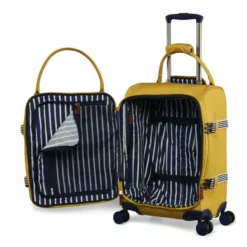 Joules Coast 4-Wheel Cabin Trolley Case -Suitcase Shop JLS5003 003 Cabin Trolley Case 4W Antique Gold 3