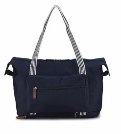 Joules Coast Packaway Duffle Bag -Suitcase Shop JLS5015 002 Joules Packaway Duffle French Navy 2