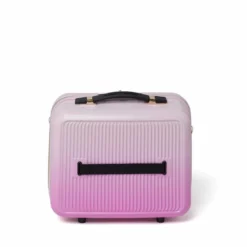 Dune London Olive Dip Dye Vanity Case -Suitcase Shop OLV30 Pkd 3