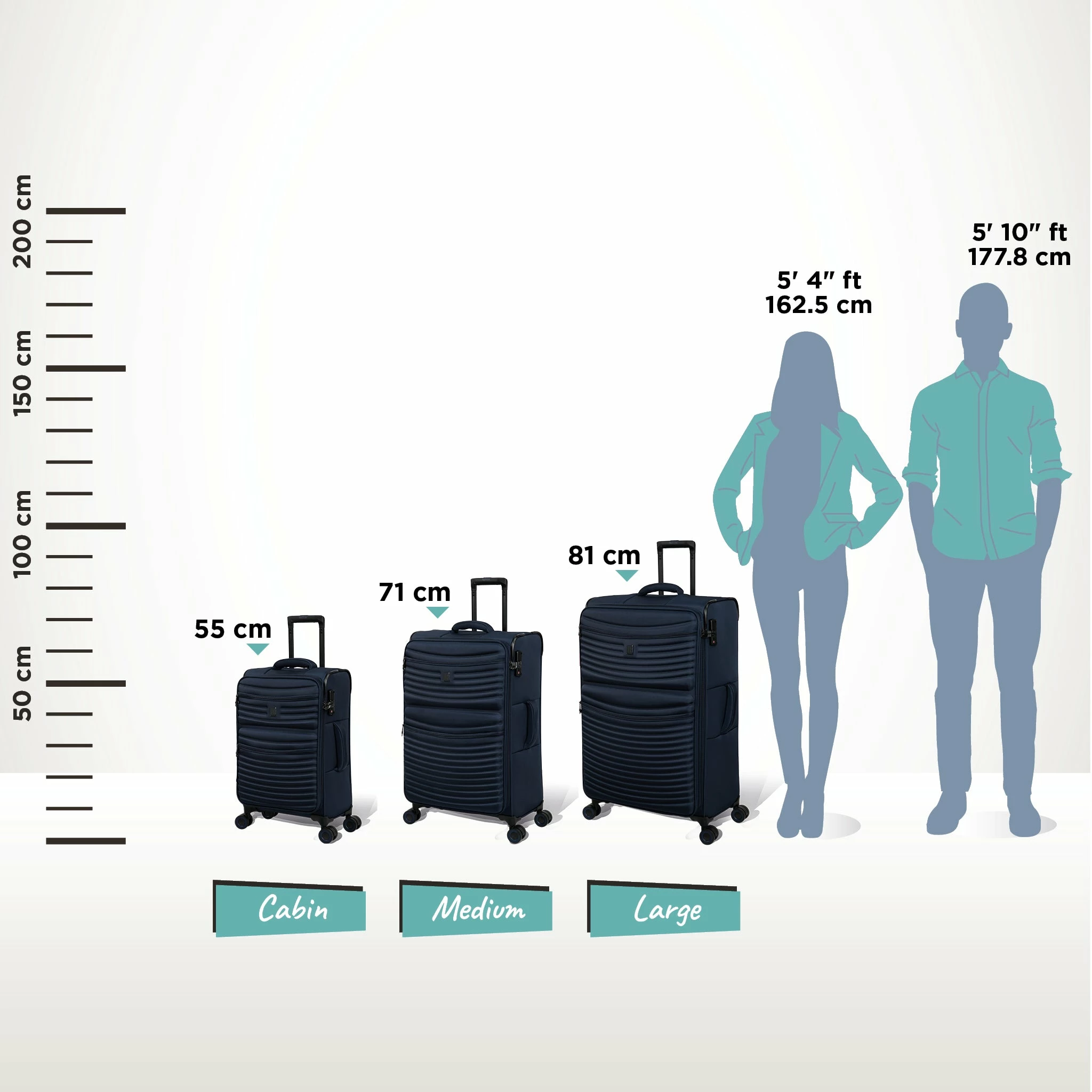 IT Luggage Precursor - Medium Plus (Dress Blues) 3 IT Luggage Precursor - Medium Plus (Dress Blues) - Image 3