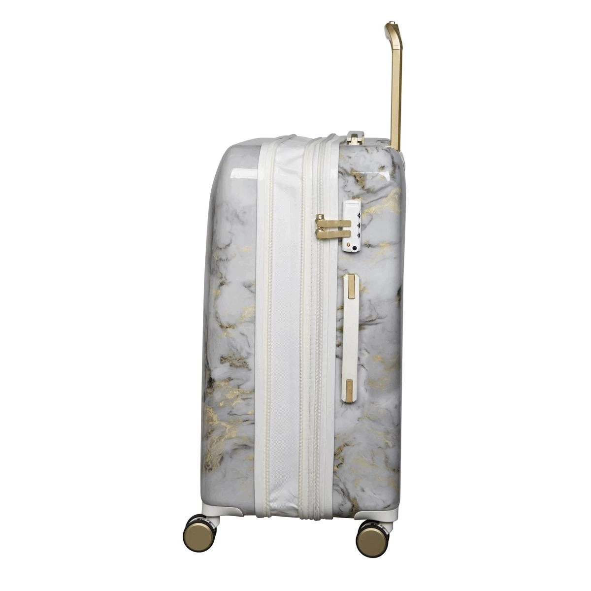IT Luggage Sheen - 4pc Set (Gold Greyscale Marble) 3 IT Luggage Sheen - 4pc Set (Gold Greyscale Marble) - Image 3