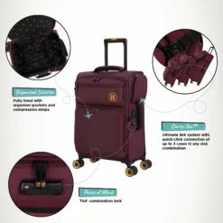 Simultaneous - Cabin (French Port) -Suitcase Shop Simultaneous Cabin French Port Infographic