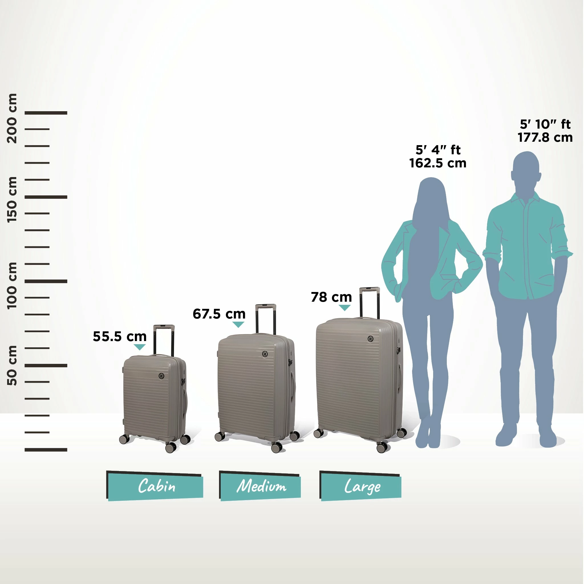 IT Luggage Spontaneous - Cabin (Feather Grey) 13 IT Luggage Spontaneous - Cabin (Feather Grey) - Image 13