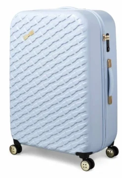 Ted Baker Belle 79cm 4-Wheel Large Suitcase -Suitcase Shop TBW0301 049 Belle Large Case Pale Blue 2