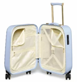 Ted Baker Belle 54cm 4-Wheel Cabin Suitcase 37 Ted Baker Belle 54cm 4-Wheel Cabin Suitcase -Suitcase Shop TBW0303 049 Belle Cabin Case Pale Blue 3