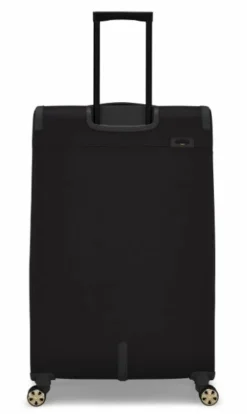 Ted Baker Albany Eco Soft Side 4-Wheel 80cm Large Suitcase -Suitcase Shop TBW7001 001 Ted Baker Albany Eco Black Large Case 4