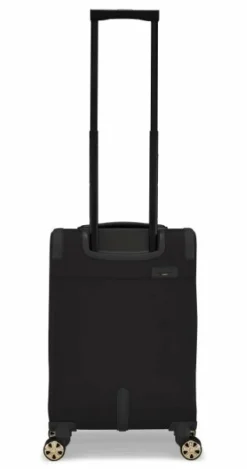 Ted Baker Albany Eco Soft Side 4-Wheel 55cm Cabin Case -Suitcase Shop TBW7003 001 Ted Baker Albany Eco Black Cabin Case 4