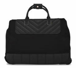 Ted Baker Albany Eco Soft Side Cabin Trolley Duffel Bag 7 Ted Baker Albany Eco Soft Side Cabin Trolley Duffel Bag -Suitcase Shop TBW7006 001 Ted Baker Albany Eco Black Small Trolley Duffel 3
