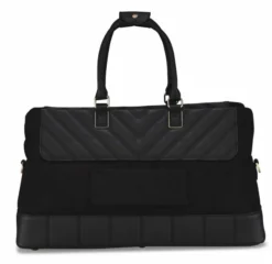 Ted Baker Albany Eco Soft Side Holdall -Suitcase Shop TBW7008 001 Ted Baker Albany Eco Black Holdall 4