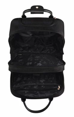 Ted Baker Albany Eco Soft Side 2-Wheel Business Case -Suitcase Shop TBW7009 001 Ted Baker Albany Eco Black Business Case 3