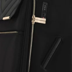 Ted Baker Albany Eco Soft Side 4-Wheel 69cm Medium Suitcase -Suitcase Shop Ted Baker Albany Eco Black zips 3e7dc373 5416 4be8 b506 9407dba7cd6b