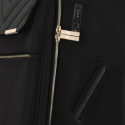 Ted Baker Albany Eco Soft Side 4-Wheel 80cm Large Suitcase -Suitcase Shop Ted Baker Albany Eco Black zips d2cad31e 4a49 4dea b29b a2f58ec929a6