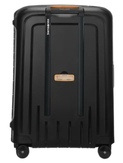 Samsonite S'Cure ECO 69cm Medium 4 Wheel Spinner Suitcase -Suitcase Shop amedScureblk5