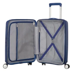 American Tourister Soundbox 55cm 4-Wheel Expandable Cabin Case -Suitcase Shop american tourister soundbox 55 cm 1724 29