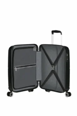American Tourister Geopop 55cm 4-Wheel Cabin Case -Suitcase Shop b4 cf812c86 e06a 4f38 812e 8199eaf22716