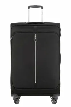 Samsonite Popsoda 78cm Large Expandable Spinner Case -Suitcase Shop blk1 f36e9169 762a 4a34 8955 d0ebc0f2fa3f